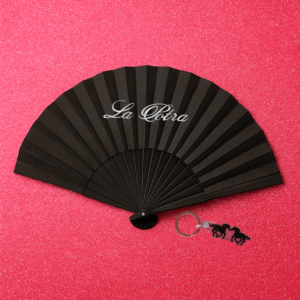 PACK POTRA: ABANICO + LLAVERO